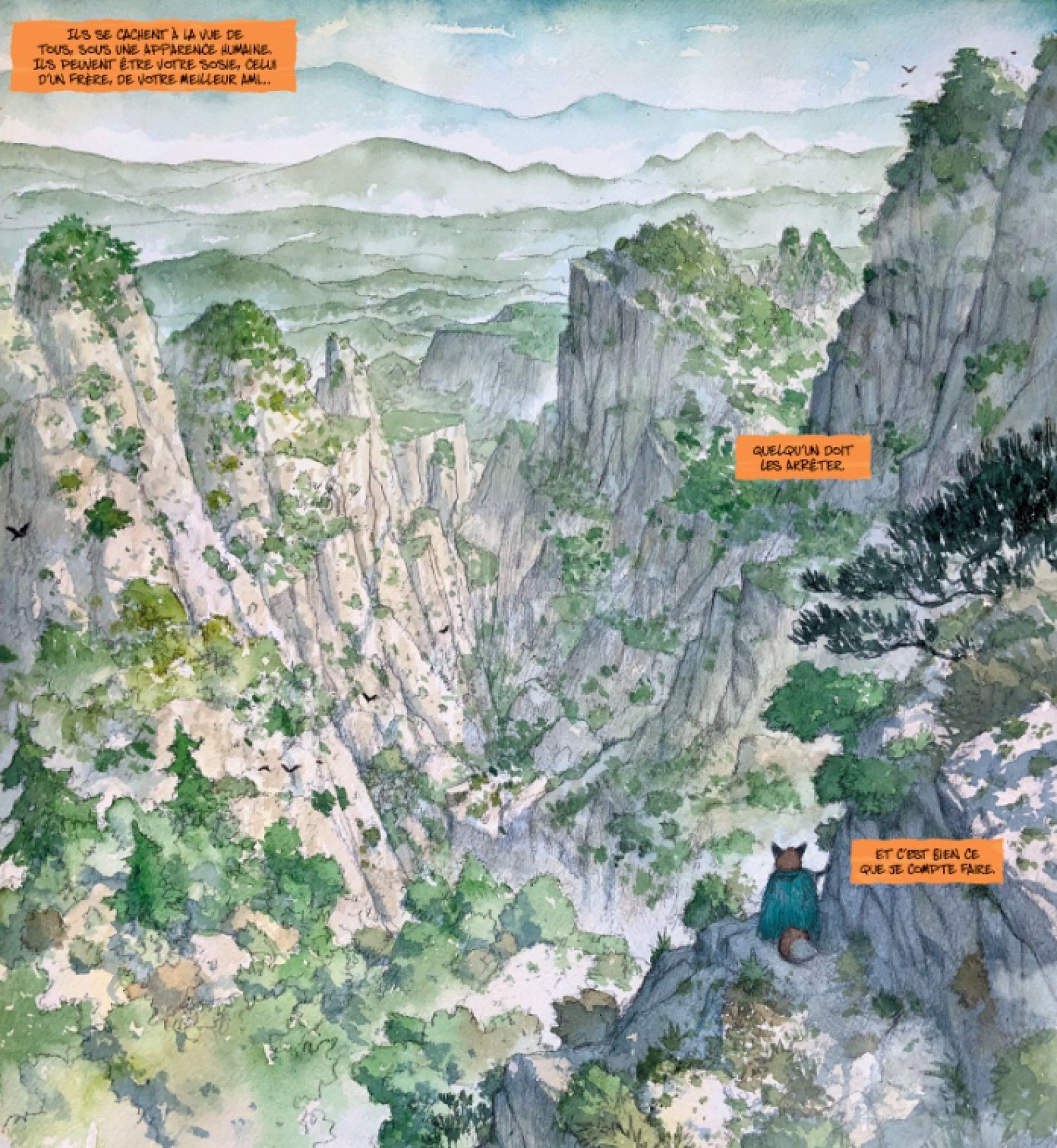 Paysage Fang Chasseuse de démon