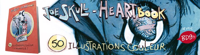 Bandeau du projet Joe SKULL - HeARTBOOK