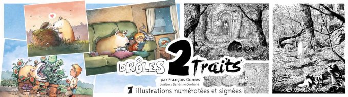 Bandeau du projet Drôles  2  Traits